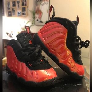 Nike Little Posite Habanero